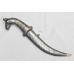 Horse Dagger Knife Silver Wire Bidaree Work Damascus Steel Blade Handmade B207